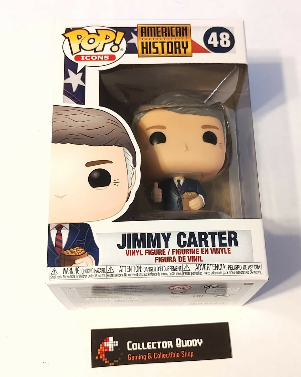 Funko Pop! Icons 48 American History Jimmy Carter Pop Vinyl Figure