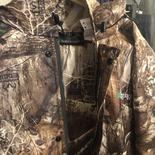 Realtree Edge Men Camo Scent Factor Hunting Mid layer Jacket & Pants Adult XL - Picture 5 of 15