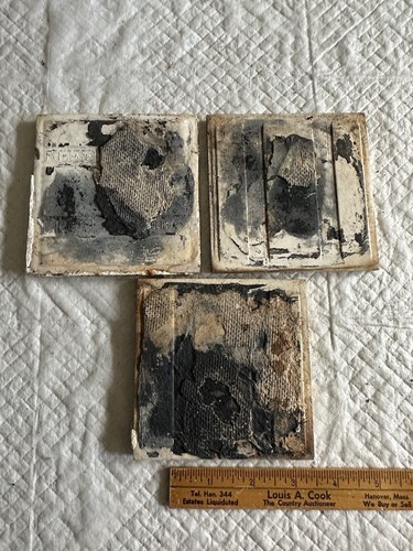 3 Vintage Replacement Tiles For Wrought Iron Table Mosaic USA Fruit Pattern - 第 5/6 張圖片