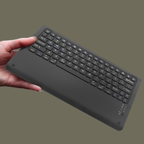 Klapphülle mit integrierter Bluetooth Tastatur für Galaxy Tab S7 11.0 – Schwarz - Bild 4 von 6
