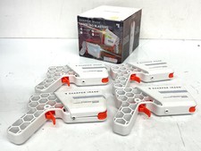 Sharper Image Laser Tag Honeycomb Blasters Set, White, 4 Pack, 1018379