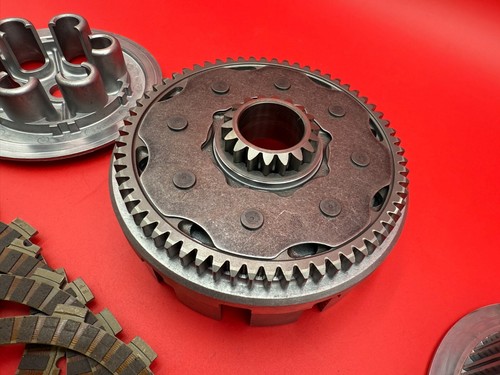 2007 07 Honda CRF450R CRF450 OEM CLUTCH OUTER PRIMARY BASKET HUB PRESURE DISC - Picture 17 of 17