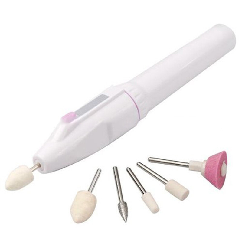 Kit 4 In 1 Estetista Aspiratore Fresa Lampada Manicure Pedicure Nail Art Unghie - Foto 9