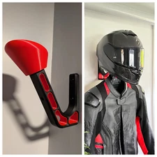 V2 Motorcycle  Helmet Holder Jacket/Key Holder Stand Storager Gear Organizer