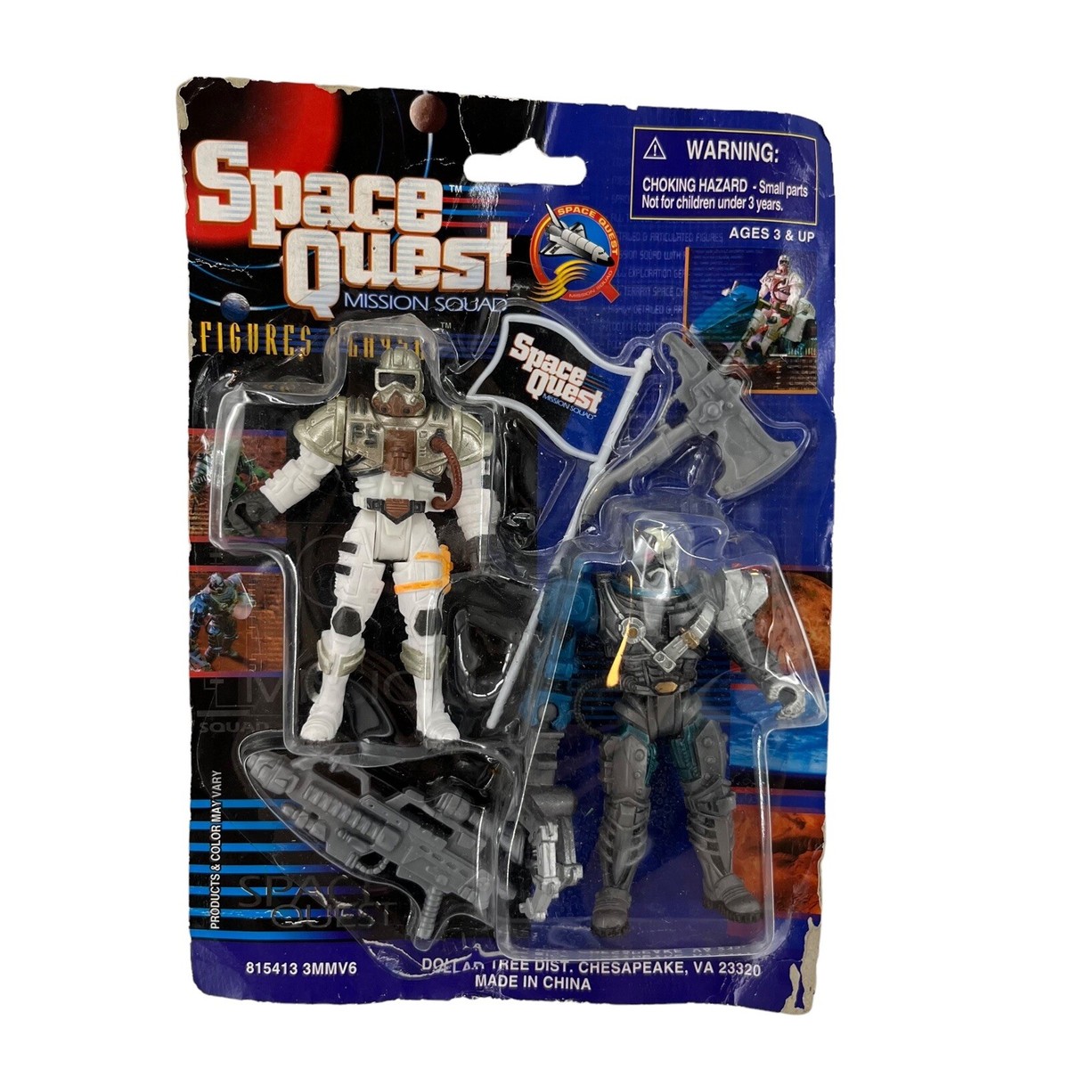 Chap Mei Space Quest Mission Squad Borg Drone Action Figure