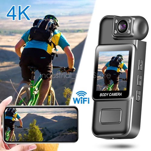 4K HD WIFI Body Kamera Videorecorder Outdoor Sport Action Mini Cam Nachtsicht - Bild 5 von 30
