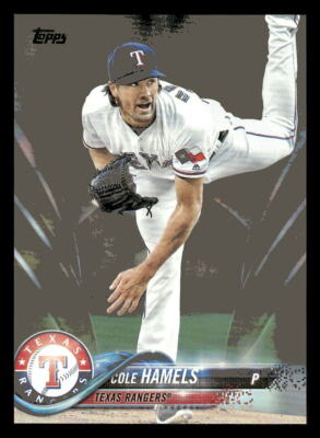 2018 Topps #371 Cole Hamels Gold