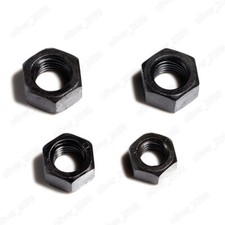 Dadi esagonali in acciaio inox 316 nero dadi esagonali M3 M4 M5 M6 M8 M10 M12 M16 M20