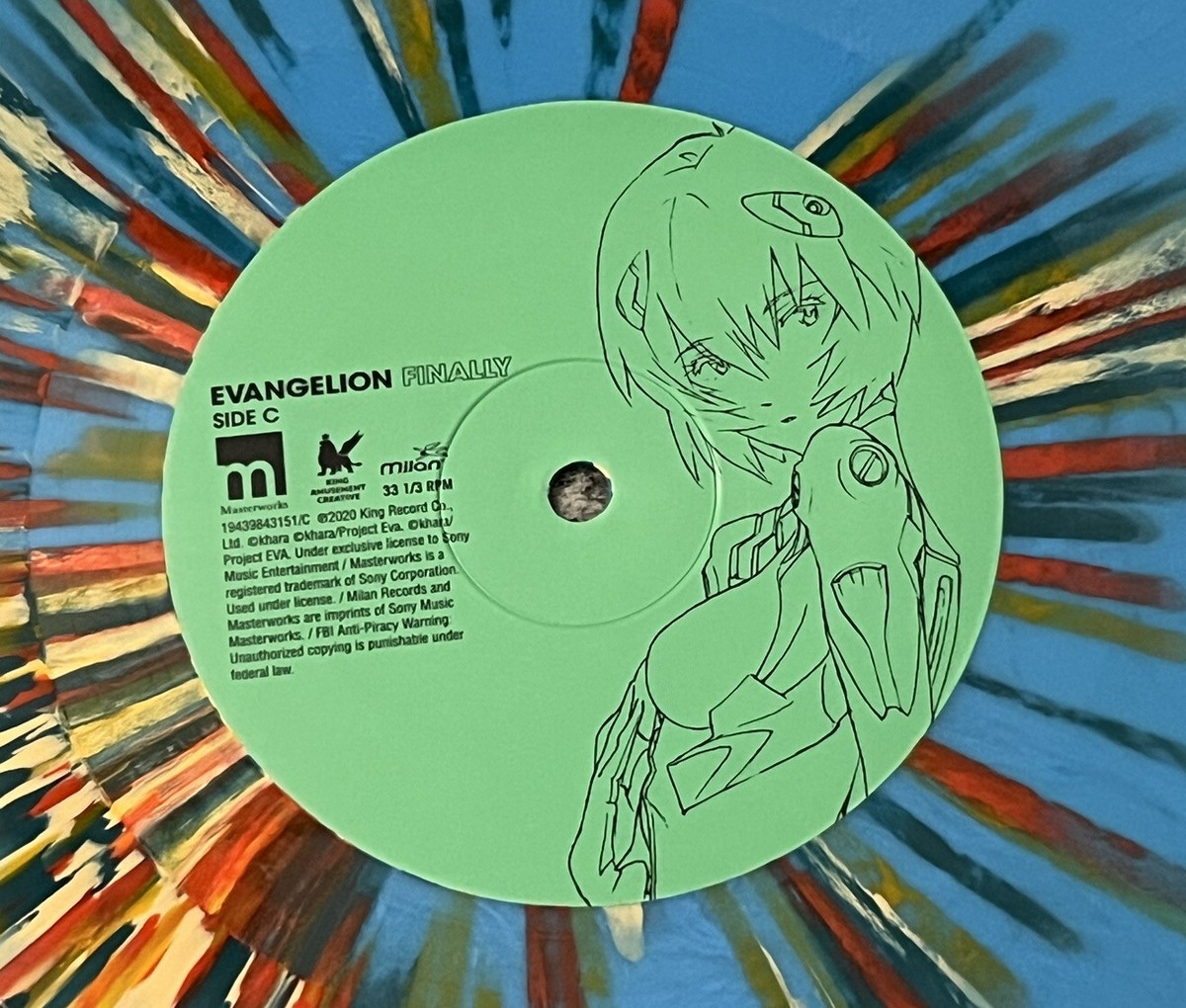 2021 Yoko Takahashi Evangelion Finally Vinyl Record LP Light
