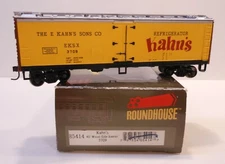  Roundhouse HO Kahn's 40' Wood-Side Reefer #3709 