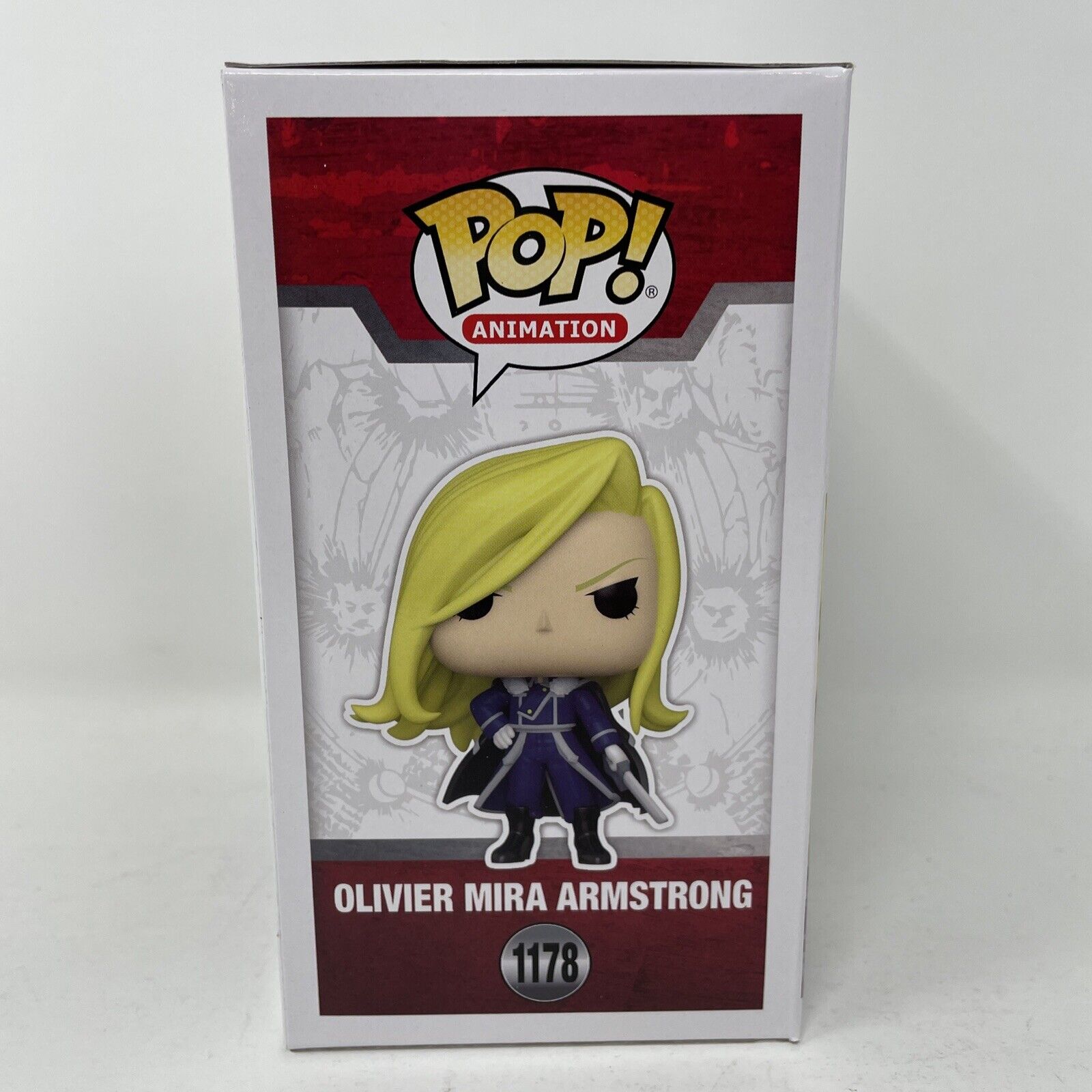 Funko Pop! Vinyl: Fullmetal Alchemist - Olivier Milla Armstrong #1178 for  sale online