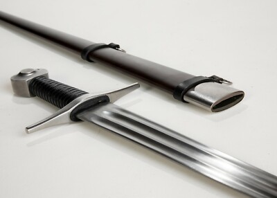 Hanwei BLUNT Practical Medieval Single-Hand Sword + Scabbard HEMA Steel Combat  