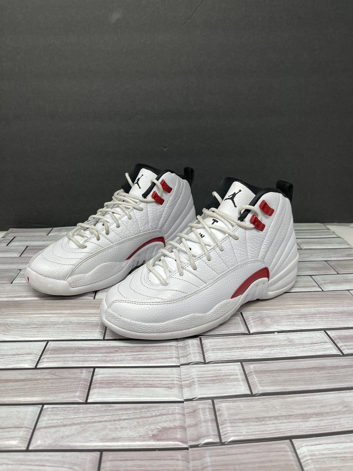 jordan 12 metallic red