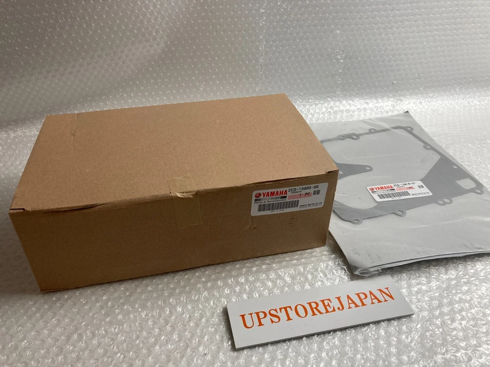 YAMAHA YZF-R6 YZFR6 CÁRTER DE ACEITE GENUINO CON JUNTA COLADOR CUBIERTA Foto 2 de 4