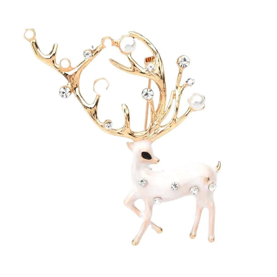 Chapado en Oro Amarillo Blanco Animales e insectos Prendedores y broches de Moda