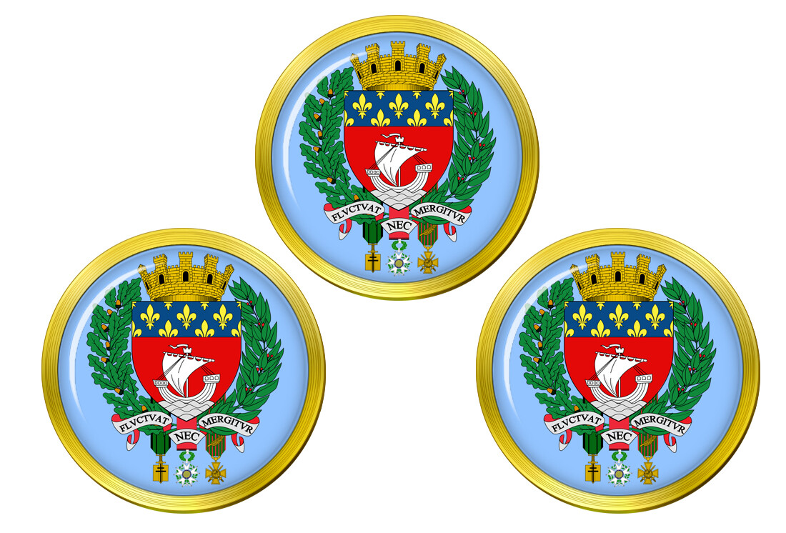 Paris (France) Golf Ball Markers