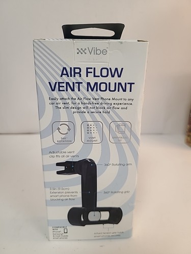 Vibe auto - Free Air-flow Mobile Vent Mount Cell Phone Holder Factory Sealed - 第 2/10 張圖片