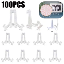 PACK OF 100- Trading Card Display Stand Sports Card Stand Holder 3" NEW