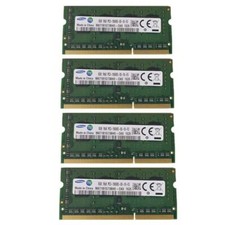 Samsung 4x8GB 1RX8 DDR3 1333MHz PC3-10600S 204PIN SO-DIMM Laptop RAM Memory