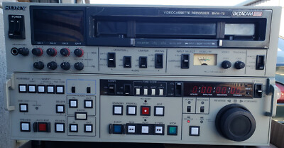 Sony BVW-75 Betacam SP Videocassette Recorder Vintage | eBay