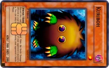 Kuriboh Credit card skin decal sticker small chip holographic