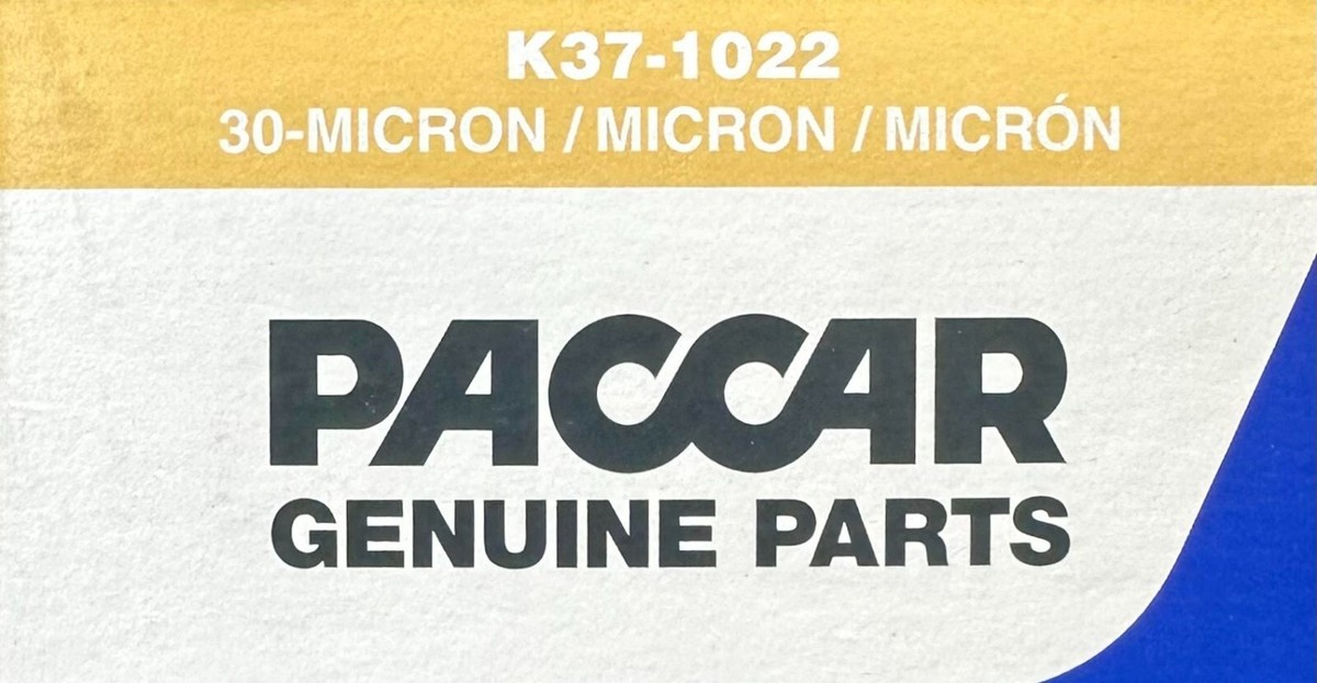 K37-1022 PF46237 Paccar Fuel Filter OEM - New | eBay