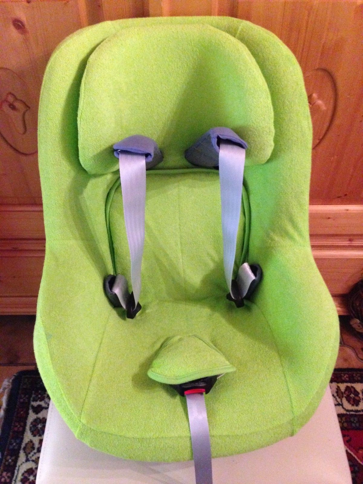 Sommerbezug Frottee Für Römer Kindersitze - 100% Baumwolle, Salbei, Waschbar Bei 40°C