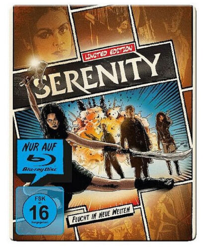 NEU Serenity Limited Reel Heroes Blu-ray Steelbook Edition deutsch - Picture 1 of 6