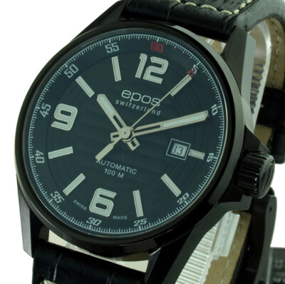 EPOS SPORTIVE  3425.131.25.55.24 Herren Uhr Automatik Swiss Made  Neu 