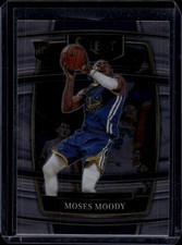 2021-22 Panini Select #62 Moses Moody Golden State Warriors Rookie