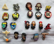 Harry Potter Charms For Crocs Shoe - Set Lot of 22 Pieces NEW