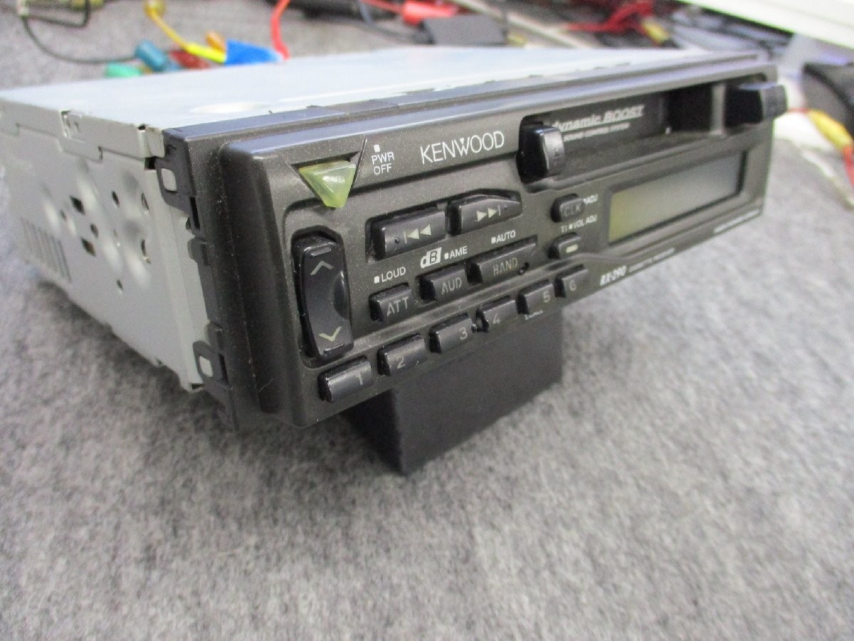 Kenwood RX-290 1DIN size cassette receiver, operation confirmed