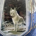 Vintage OK Lighting  Wolf - Wolves 6 Glass Panel  Shade for Touch Lamp 🐺 — photo 2