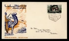 DR WHO 1949 SPANISH SAHARA FDC UPU ANIV OVPT DD CACHET R75749