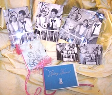 VINTAGE Beta Theta Pi fraternity 1952 lot of photos & dance cards, Oklahoma A&M