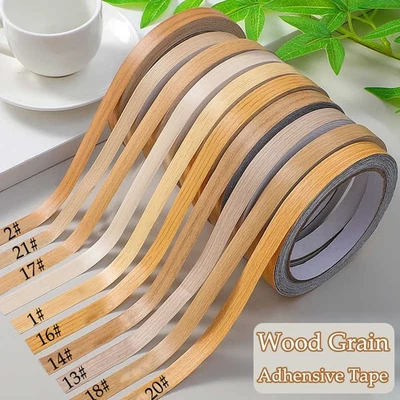 Wood Grain Repair Adhensive Tape Floor Furniture Renovation Skirting Sticker 10M - Image 1 of 4