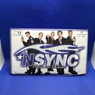 1999 N Sync Panini Packs Platinum Edition  - 6 Photocards Per Pack
