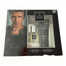 David Beckham Instinct Gift Set- .5oz EDT, 2.5 Oz Hair and Body Wash NIB