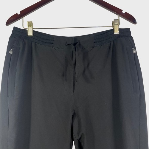 GOLFINO Women's Lined Black Golf Pants Size 16 Stretch, Drawstring Waist Outdoor - Picture 2 of 11