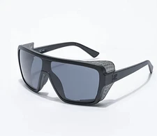 VonZipper Defender Black Satin Matte Sunglasses