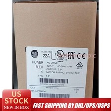 Allen-Bradley 22A-A2P3N104 POWERFLEX 4 22AA2P3N104 US Free Tax