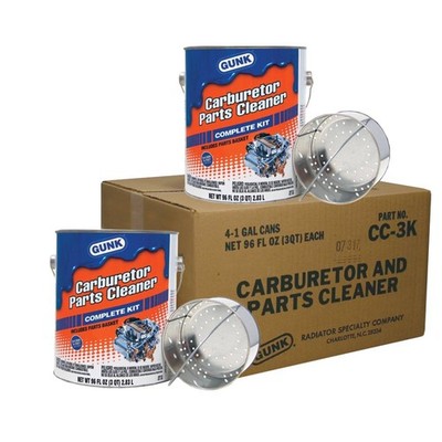 Gunk Carburetor And Parts Cleaner For Gunk CC3K Includes dip basket; 752-300