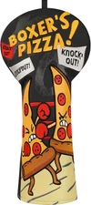 Funny Golf Driver Head Cover -  Embroidered Pizza