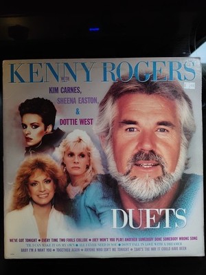 Kenny Rogers Duets LP (1984) Liberty Records LO 551154 