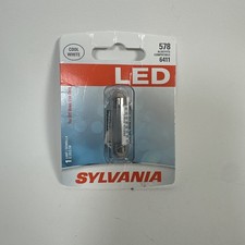 Sylvania Premium Led Light 578 White 6000k 1-bulb Interior Dome Replace D Read