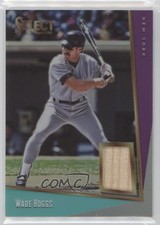 2020 Panini Select 1993 Retro Materials Tri-Color Prizm 5/49 Wade Boggs HOF 04br