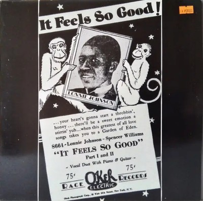 Lonnie Johnson It Feels So Good MONO Queen-Disc Vinyl LP