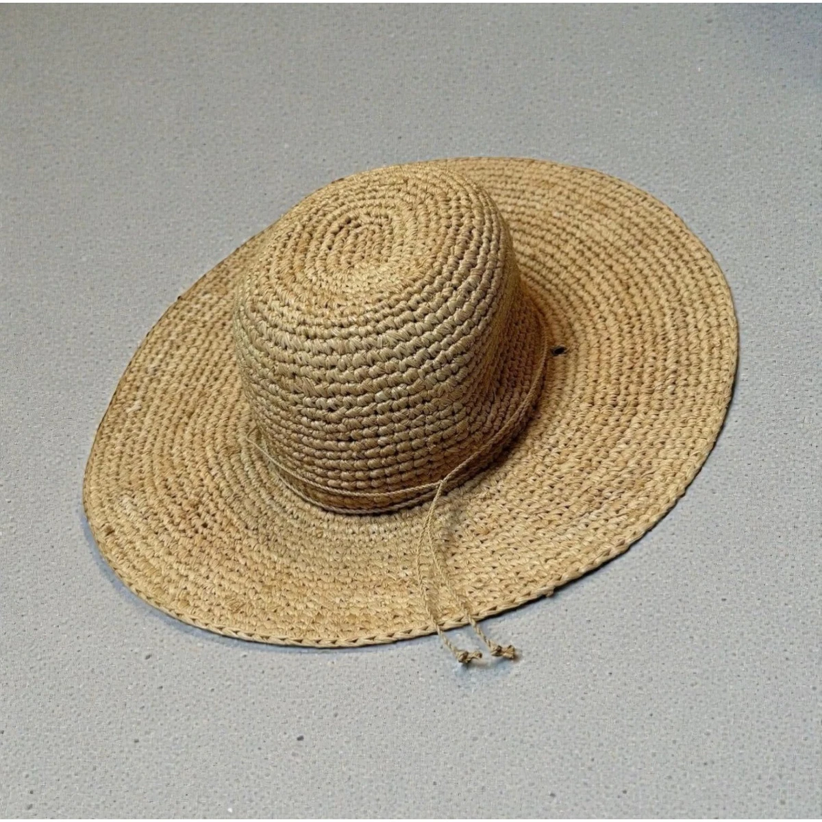 Scala Collection Natural 100% Paper Straw Cowboy Hat sz‎ OS Scala Straw Hats for Women for sale | eBay main image 3
