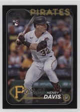 2024 Topps Series 1 Black 20/73 Henry Davis #295 yq2