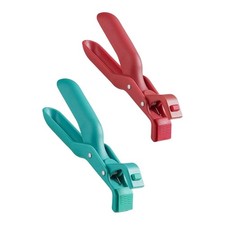 For Cooking 2 Pack Silicone Gripper Tongs for Hot Plates Bowls Pots Safe Handle